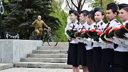 «Маршрут Памяти»: Челябинск почтил память героев Великой Отечественной войны