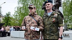 «Маршрут Памяти»: Челябинск почтил память героев Великой Отечественной войны