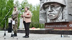 «Маршрут Памяти»: Челябинск почтил память героев Великой Отечественной войны