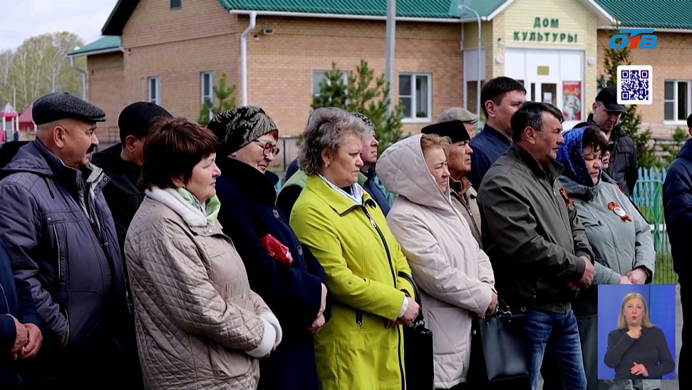 В Муслюмово перезахоронили героя войны