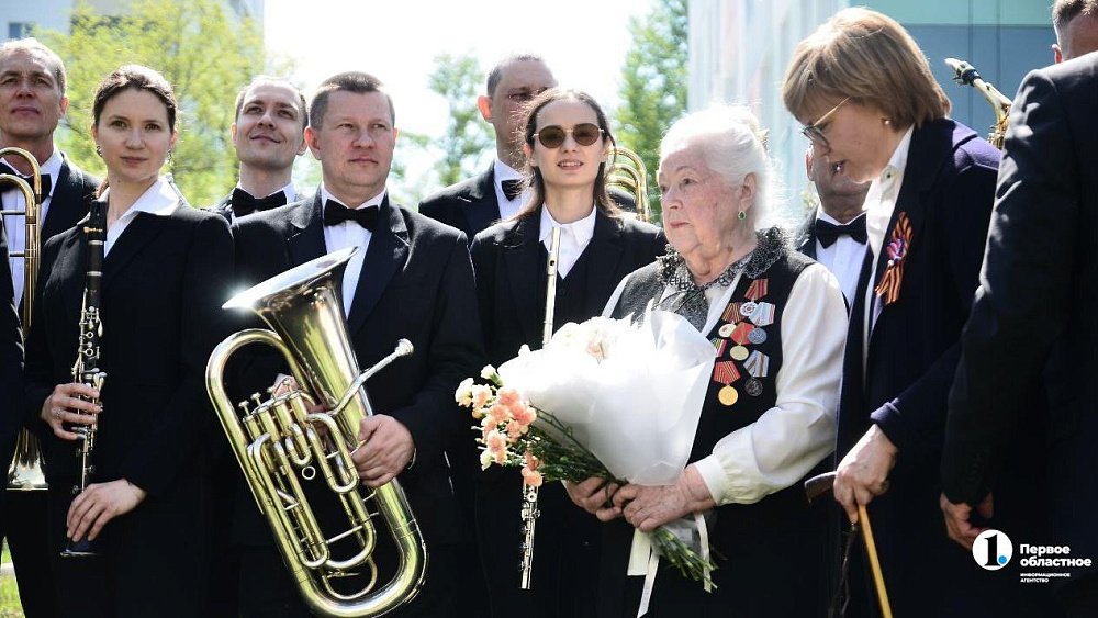 В Челябинске поздравили ветеранов Великой Отечественной войны