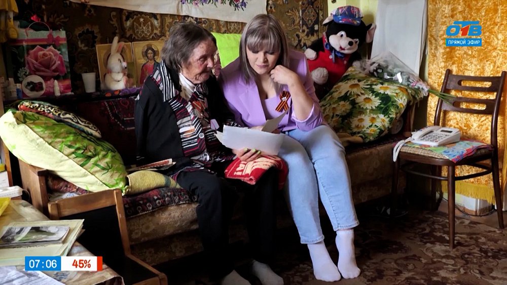 О военных годах и непростом жизненном пути в сюжете «Ветеран Евдокия Шаврова»