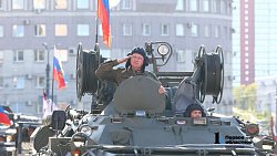 Участники парада в Челябинске отработали взаимодействие на генеральной репетиции