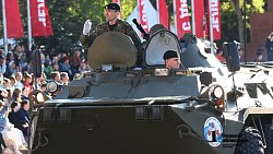 Участники парада в Челябинске отработали взаимодействие на генеральной репетиции