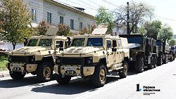 Участники парада в Челябинске отработали взаимодействие на генеральной репетиции