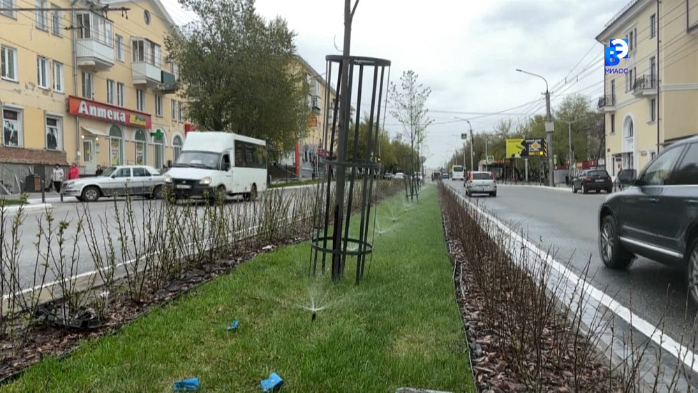 На проспекте Автозаводцев заработает система автополива