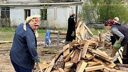 В Челябинской области под открытым небом прошел спектакль о войне
