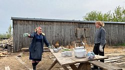 В Челябинской области под открытым небом прошел спектакль о войне