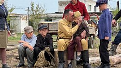 В Челябинской области под открытым небом прошел спектакль о войне