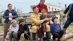 В Челябинской области под открытым небом прошел спектакль о войне