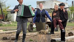 В Челябинской области под открытым небом прошел спектакль о войне