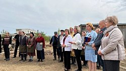 В Челябинской области под открытым небом прошел спектакль о войне