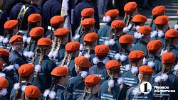 Челябинск приветствовал Победу торжественным маршем