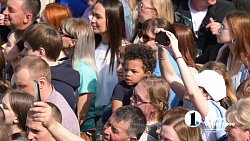 Челябинск приветствовал Победу торжественным маршем