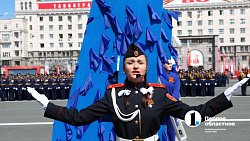 Челябинск приветствовал Победу торжественным маршем