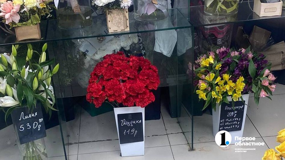 Челябинские флористы продали в День Победы больше цветов, чем 8 Марта