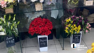 Челябинские флористы продали в День Победы больше цветов, чем 8 Марта