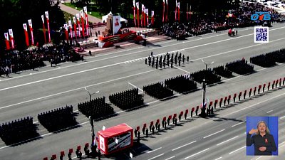 В Челябинске прошло торжественное построение