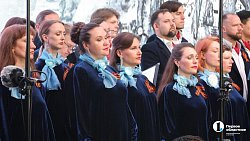 Юлия Чичерина выступила в Челябинске в честь 80‑летия Великой Победы