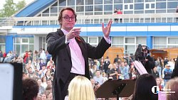 Юлия Чичерина выступила в Челябинске в честь 80‑летия Великой Победы