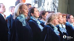 Юлия Чичерина выступила в Челябинске в честь 80‑летия Великой Победы