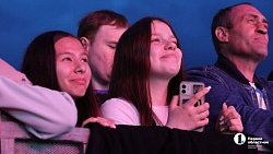 Юлия Чичерина выступила в Челябинске в честь 80‑летия Великой Победы