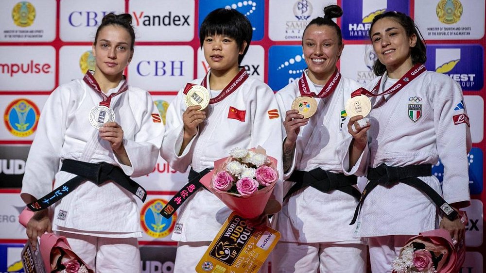 Челябинские дзюдоисты стали призерами турнира «Большой шлем» в Астане