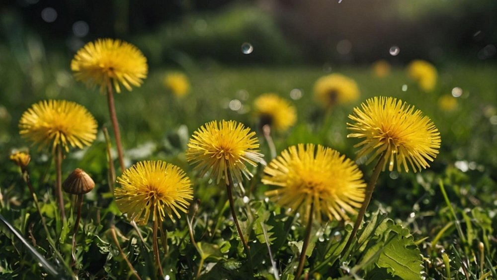 Одуванчик помогает пищеварению и восстановлению печени