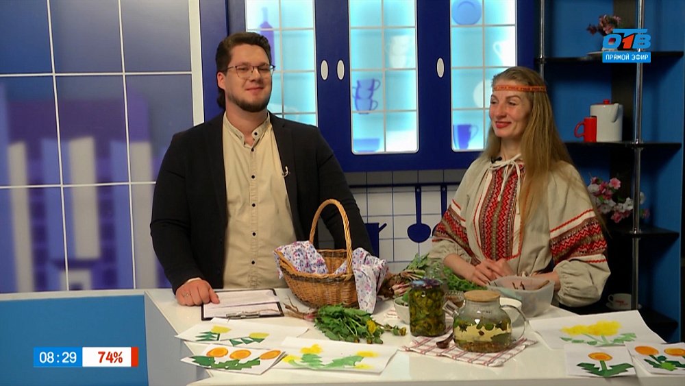 Завариваем чай и пробуем варенье из одуванчиков — Гость в студии