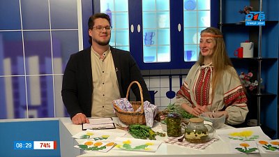 Завариваем чай и пробуем варенье из одуванчиков — Гость в студии