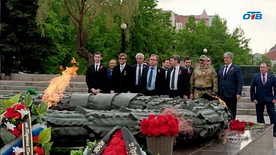 В Челябинске «Партия пенсионеров» почтила память защитников Родины