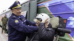 В Челябинск 14 мая прибыл уникальный агитационный поезд «Единство в памяти. Сила в подвиге»