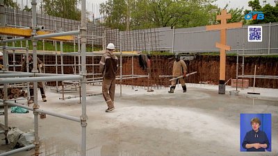 На территории больницы скорой помощи началось строительство храма