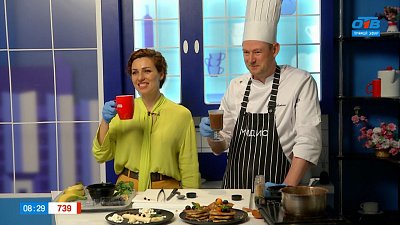 Готовим панкейки и «банан-самолет» — Гость в студии