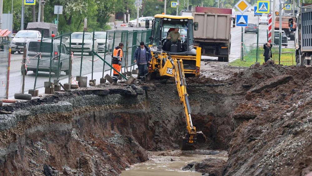 В Челябинске начался масштабный ремонт водопроводных и канализационных сетей