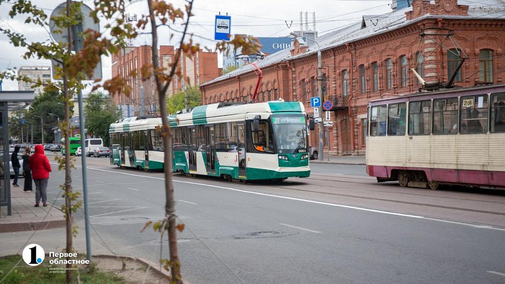 Челябинские трамваи № 5 и 22 будут объезжать участок улицы Российской
