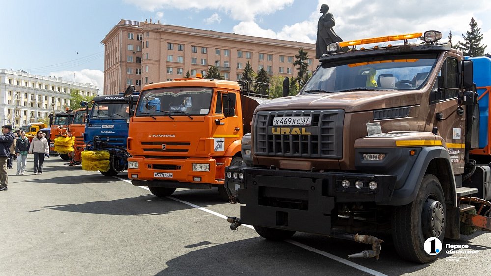 На главной площади Челябинска покажут машину для разминирования