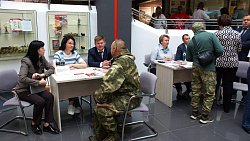 На площадке ЮУЖД прошла ярмарка вакансий для участников СВО