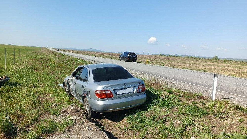 Под Миассом мотоциклист погиб после столкновения с Nissan