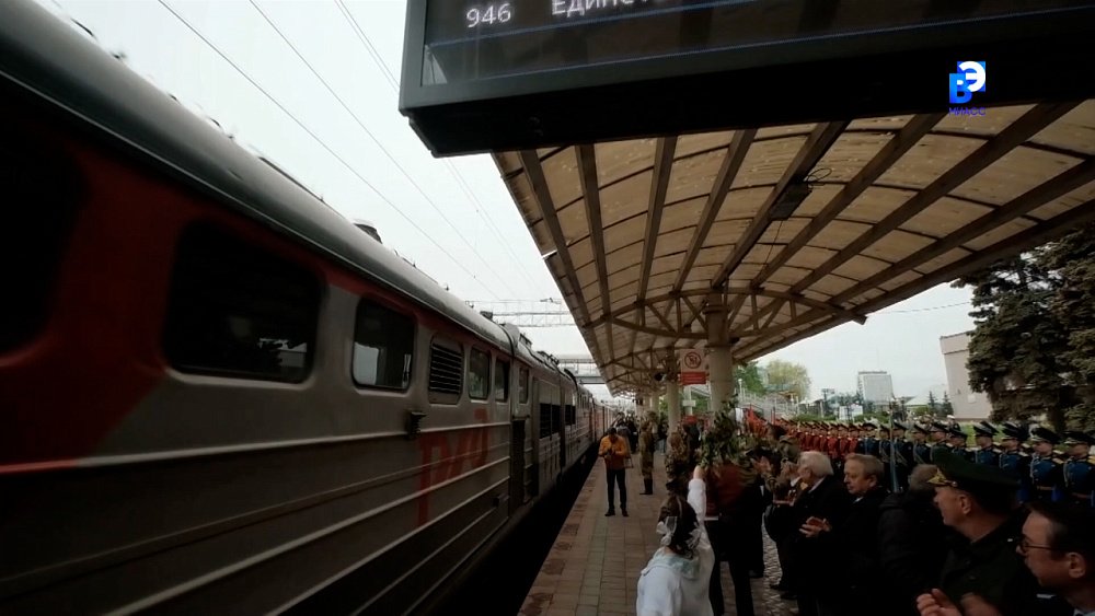 В Миассе побывал Поезд Победы