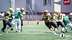 Челябинский клуб с поражения стартовал в чемпионате России по американскому футболу