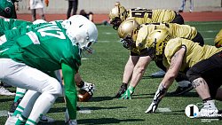 Челябинский клуб с поражения стартовал в чемпионате России по американскому футболу