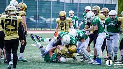 Челябинский клуб с поражения стартовал в чемпионате России по американскому футболу