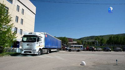 «Победный конвой» отправился на передовую из Миасса