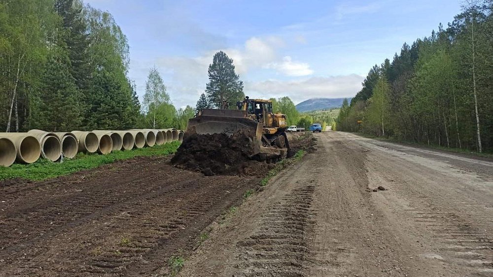 В Челябинской области начали ремонт дороги до нацпарка «Зигальга»