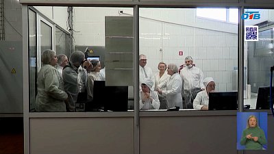 Гостей из Беларуси угостили челябинским мороженым