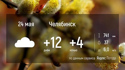 В Челябинской области ожидается облачная погода и дожди