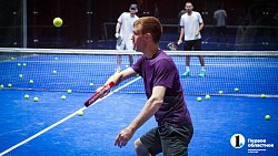 В Челябинске открыли первый в регионе корт для игры в падел