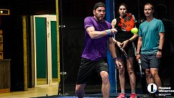 В Челябинске открыли первый в регионе корт для игры в падел