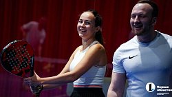 В Челябинске открыли первый в регионе корт для игры в падел